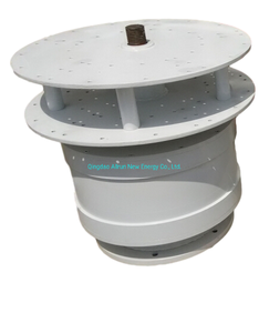 Sistema híbrido solar eólico vertical de uso comercial para el hogar, certificado CE, 10KW/20KW, sistema híbrido MPPT de generación de energía eólica, VAWT - Product Image 6