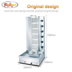 เตาย่างสำหรับทำเคบับเครื่องทำแก๊สจาก <span class=keywords><strong>Shawarma</strong></span> และ Burrito 6เตา - Product Image 2