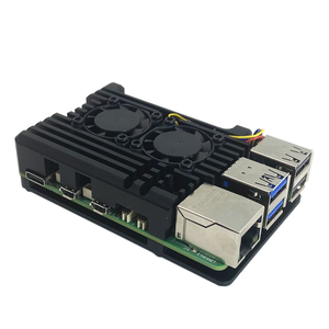 <span class=keywords><strong>Raspberry</strong></span> <span class=keywords><strong>Pi</strong></span> 5b Generatie <span class=keywords><strong>Case</strong></span> Met Actieve Koeling Pwm Snelheid Verstelbare Ventilator Metalen Pantser - Product Image 4