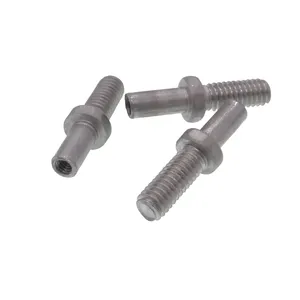 Fastener CNC Lathe phần đôi End Threaded Stud với Hex Bolt Nut cho xe ô tô