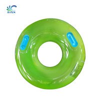 Anneau de piscine gonflable robuste transparent, parc aquatique, anneau en caoutchouc, tube flottant pour piscine