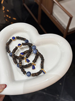Bracelet en cristal naturel Sinyore - Bois d'agar
