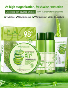 Mousse hydratante à base d'<span class=keywords><strong>aloe</strong></span> <span class=keywords><strong>Vera</strong></span>, masque Facial hydratant et apaisant pour le visage, soins naturels pour la peau, 500 ml - Product Image 3
