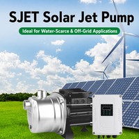 Pompe à eau solaire auto-amorçante en acier inoxydable avec contrôleur MPPT pour l'irrigation agricole et l'alimentation en eau domestique