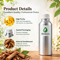 Huile de parfum de luxe pour hôtel, huile essentielle pure sans eau, parfum ambre bois de santal pour diffuseur d'arômes à air froid, fabrication de bougies et de savons