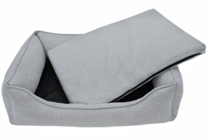 Groothandel Luxe Effen Kleur Duurzaam Huisdier <span class=keywords><strong>Bed</strong></span> Wasbaar Dubbelzijdig Huisdier Pluizig <span class=keywords><strong>Bed</strong></span> Voor Binnen - Product Image 3