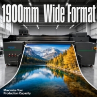 Máquina de Impresión de Vinilo UV de Formato Ancho, Alta Resolución, Multifuncional, para Rotulación de Vehículos, Papel Tapiz, Cuero, Lona, Interiores y Exteriores