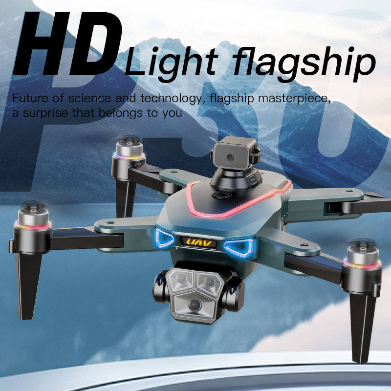 Best Selling P30 Drone Camera 4k 45 Inches Screen Remote Beginner's GPS RC  Quadcopter Portable Mini Toy Drones