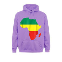 Sudadera con Capucha Personalizada de Manga Larga para Hombre, Talla Grande, Estilo Africano Reggae, Color Verde, Amarillo y Rojo, Divertida Sudadera Rasta