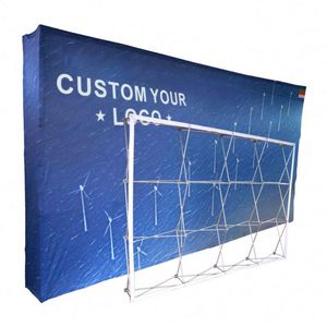 Mur d'affichage portable pliable de haute qualité avec impression par sublimation personnalisée, réutilisable pour l'extérieur, avec étagère pour la publicité - Product Image 1