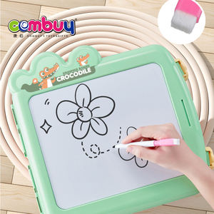 Set da <span class=keywords><strong>Disegno</strong></span> Educativo Portatile a Tema <span class=keywords><strong>Coccodrillo</strong></span>, Lavagna Doppia Faccia per Bambini - Product Image 4