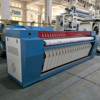 Repasseuse industrielle à plat 3300 mm, machine à repasser à rouleaux pour blanchisserie commerciale, pour draps d'hôtel, électrique à vapeur