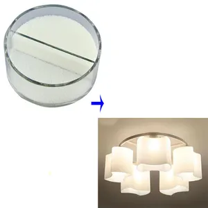 Bảng Đèn Led Bằng Nhựa Polycarbonate Phụ Gia Tấm Khuếch Tán Màu Sữa Chất Khuếch Tán Ánh Sáng PC PMMA Silicon - Product Image 4
