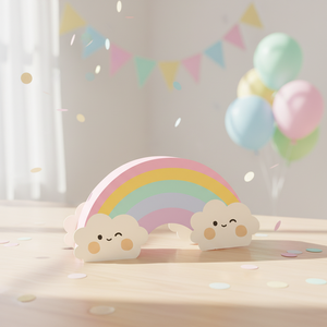 Ornements 3D <span class=keywords><strong>arc</strong></span>-<span class=keywords><strong>en</strong></span>-<span class=keywords><strong>ciel</strong></span> <span class=keywords><strong>pastel</strong></span> Xieli pour la décoration d'événements sur le <span class=keywords><strong>thème</strong></span> de l'<span class=keywords><strong>arc</strong></span>-<span class=keywords><strong>en</strong></span>-<span class=keywords><strong>ciel</strong></span> - Product Image 2