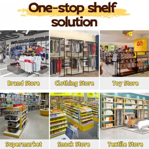 Étagères de supermarché réglables en acier avec revêtement en poudre époxy pour animaleries - Légères, personnalisables et autoportantes - Product Image 5