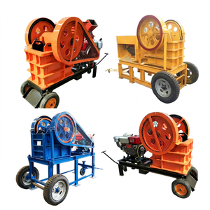 Trituradora de Mandíbulas Móvil Pequeña para Oro, Roca, Piedra y Hormigón con Motor Diésel - Product Image 1