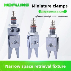 Micro <b>Mini</b> Aluminum Alloy Fixture Manipulator Small Clip Injection Molding Machine Pneumatic Accessories Industrial Jig <b>Clamp</b> - Product Image 5