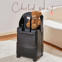 Valise Trottinette de Voyage pour Enfants, 22 Pouces, Style Dessin Animé, Étanche, en PC, avec Verrou TSA, Indispensable pour les Voyages des Tout-petits