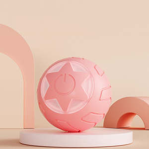 ของเล่นแมวอัจฉริยะอัตโนมัติในร่ม ของเล่นแมวแบบกลิ้งได้ เป็นมิตรกับสิ่งแวดล้อม ทำจาก ABS/ซิลิโคนเจล ของเล่นฝึกแมว - Product Image 6