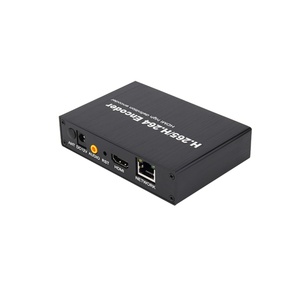 Codificador H.265 1080P con Transmisión en Vivo RTMP/RTSP/SRT, Audio AAC, Frecuencia de Fotogramas Ajustable - Product Image 1
