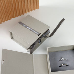 Business <strong>Cardboard</strong> <strong>Suitcase</strong> Baby Born Hijab Beauty New Jewelry Shirt Bag Gift Box Set 2024 - Product Image 2