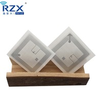 ICODE SLIX 2 étiquette/autocollant/étiquette de bibliothèque RFID en papier couché ISO15693 étiquette RFID programmable pour livres/gestion de fichiers étiquette NFC
