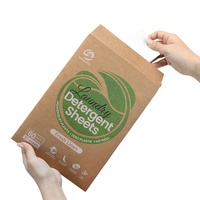 Feuilles de lessive super concentrées pour lave-linge, nettoyage en profondeur des vêtements avec parfum naturel frais
