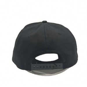 Casquettes Snapback non structurées à 5 panneaux avec patch en caoutchouc, logo personnalisé, broderie de logo - Product Image 2