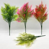 Feuilles de fougère artificielles de haute qualité et durables, bouquets d'algues marines en plusieurs couleurs pour la décoration de la maison, du jardin et des mariages