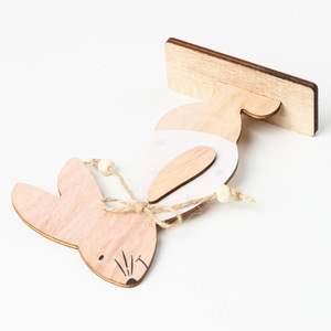 Gran oferta, decoraciones <span class=keywords><strong>de</strong></span> <span class=keywords><strong>Pascua</strong></span> <span class=keywords><strong>de</strong></span> madera, colgante <span class=keywords><strong>de</strong></span> <span class=keywords><strong>conejito</strong></span> <span class=keywords><strong>de</strong></span> <span class=keywords><strong>Pascua</strong></span>, madera cortada con láser, artesanía <span class=keywords><strong>de</strong></span> madera - Product Image 6