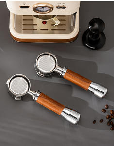 Pesan Langsung Portafilter Tanpa Dasar yang Kompatibel dengan Barsetto & Delong & E61 dengan Keranjang Filter Stainless Steel 2/3 Ears - Product Image 4