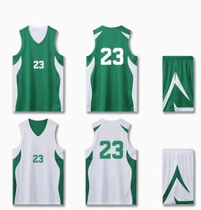 Ensemble de basketball pour femmes grandes tailles OEM, nom et numéro personnalisés, jersey d'entraînement respirant antibactérien à séchage rapide - Product Image 2