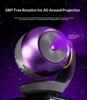 Projecteur de Noël 24-en-1 USB, Lampe de Projection Océan Galaxie Animaux, Veilleuse avec Bruit Blanc et Minuteur de Sommeil, Cadeau pour Chambre d'Enfant