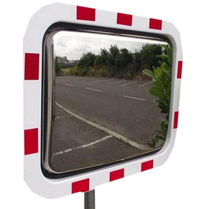 Miroir convexe grand angle en acrylique et PC 30/45/60/80/100CM pour la sécurité routière intérieure et extérieure - Product Image 1
