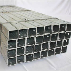 Trọng lượng nhẹ ống thép vuông ASTM A500 S235 <span class=keywords><strong>S355</strong></span> 40x60 ống vuông mạ kẽm <span class=keywords><strong>erw</strong></span> 5 tấn công suất 12m chiều dài hàn xử lý - Product Image 5