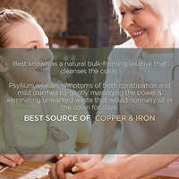 Complément alimentaire en fibres solubles naturelles OEM, poudre de psyllium pour nettoyer le côlon et détoxifier le corps