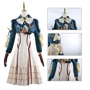 Anime Game Genshin Impact Cosplay Costume Party Dress con parrucca donne adulte Halloween Carnival Cos abbigliamento Outfit