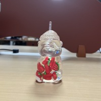 Nieuwe Aanwinst Kokosolie Appel Fruit Binnenin Squishie TPR Schattige Beer Squishy Speelgoed Fruit vaseline Knijpbal