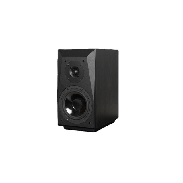OEM/ODM Walnut Two-Way Bookshelf Speaker Classic Clear Neutral Sound Wooden Speakers for Computer & Mobile Phone 35-100W