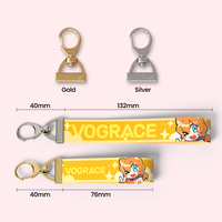 Lanière personnalisée Anime, Lanière de poignet, Porte-clés, Bracelet porte-clés, Lanière en ruban