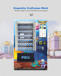 Máquina Expendedora de caja ciega de pasillo de empuje directo con pantalla táctil de ascensor Nuevo estilo para sistema de pago de monedas de código QR - Product Image 6