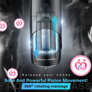 Sex toys automatique mâle télescopique succion masturbateur tasse fellation chatte vagin Masturbation <span class=keywords><strong>Machine</strong></span> adulte 18 + pour hommes - Product Image 3