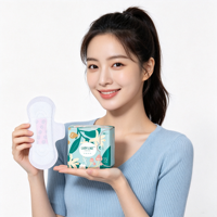 Protège-slips ultra-fins respirants en emballage souple, marque privée OEM, serviettes hygiéniques pour femmes, produits d'hygiène féminine