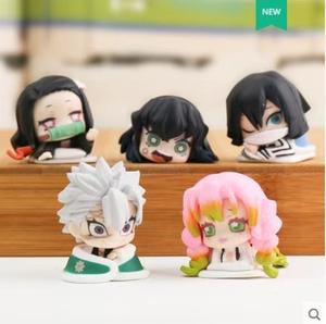 Oferta Especial: Muñecos de PVC de 5 Estilos de Personajes de Anime como Tanjirou, <span class=keywords><strong>Nezuko</strong></span>, <span class=keywords><strong>Zenitsu</strong></span> e Inosuke, Lindos <span class=keywords><strong>y</strong></span> Animados, para Niños - Product Image 2