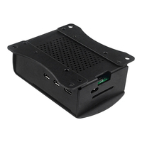 Raspberry Pi 5 coque en alliage d'aluminium boîtier métallique en option radiateur aluminium/cuivre radiateur PWM ventilateur de refroidissement pour RPI 5