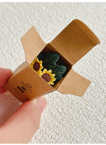 Prix inférieur Maison De Poupée Miniature <span class=keywords><strong>En</strong></span> <span class=keywords><strong>Pot</strong></span> Tournesols Résine Artisanat Fleur Miniatures Ornements De Jardin Casa De Bonecas - Product Image 5