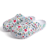 Chaussons pour hommes en EVA, chaussures créatives de dessin animé, chaussures d'infirmière pour femmes, sandales d'été en EVA amorties, chaussons nuages à coussinets souples