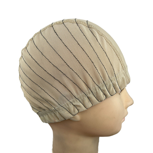 All'ingrosso tappo per la fabbricazione di parrucche 4*4 portatile all'ingrosso Private Label elasticizzato chiusura fascia frontale parrucca calza - Product Image 2