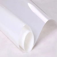 Livraison rapide Film de fenêtre en verre dépoli statique Film de verre de vinyle blanc laiteux pour animaux de compagnie Film givré pour fenêtre