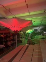 Trendy Tulip Mushroom Inverted Umbrella Einzigartiges dekoratives Blumen design Outside-In Upside für Outdoor Patio Pool Side Polyester